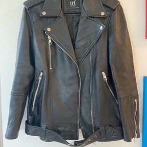 Zara leather jacket